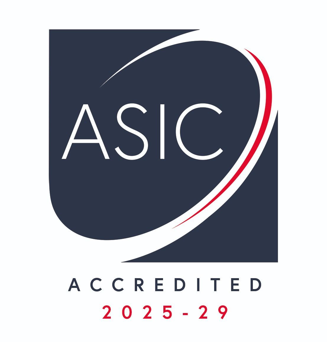 ASIC Accredited 2025–2029